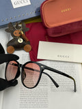 Gucci G9369 Polarized Round Silver Lens Sunglasses for Men & Women - 398417