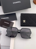Chanel CH1855 Polarized Square Black Lens Sunglasses for Women