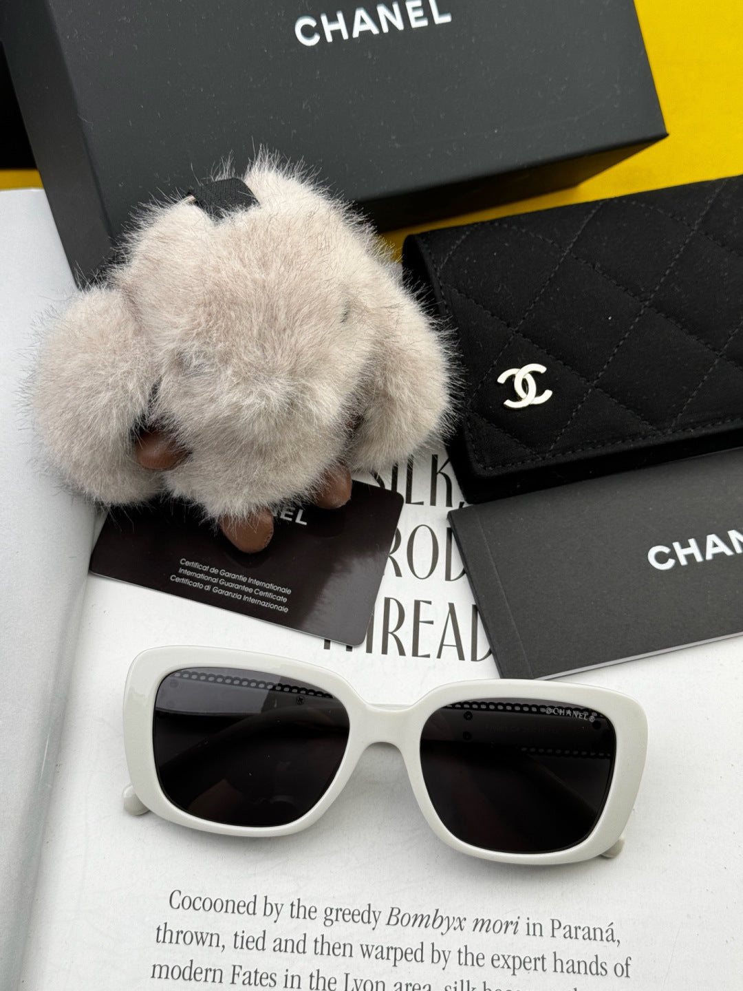 Chanel CH1908 Polarized Square Red Lens Sunglasses for Women - 398567
