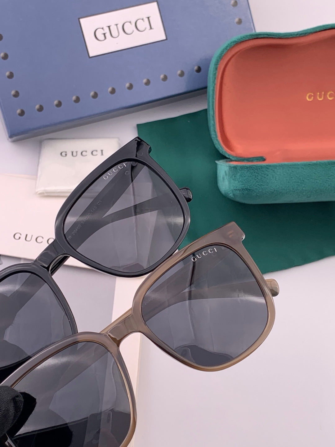Gucci G02040 Polarized Fashion Brown Lens Sunglasses for Women - 398386 - detail image 4