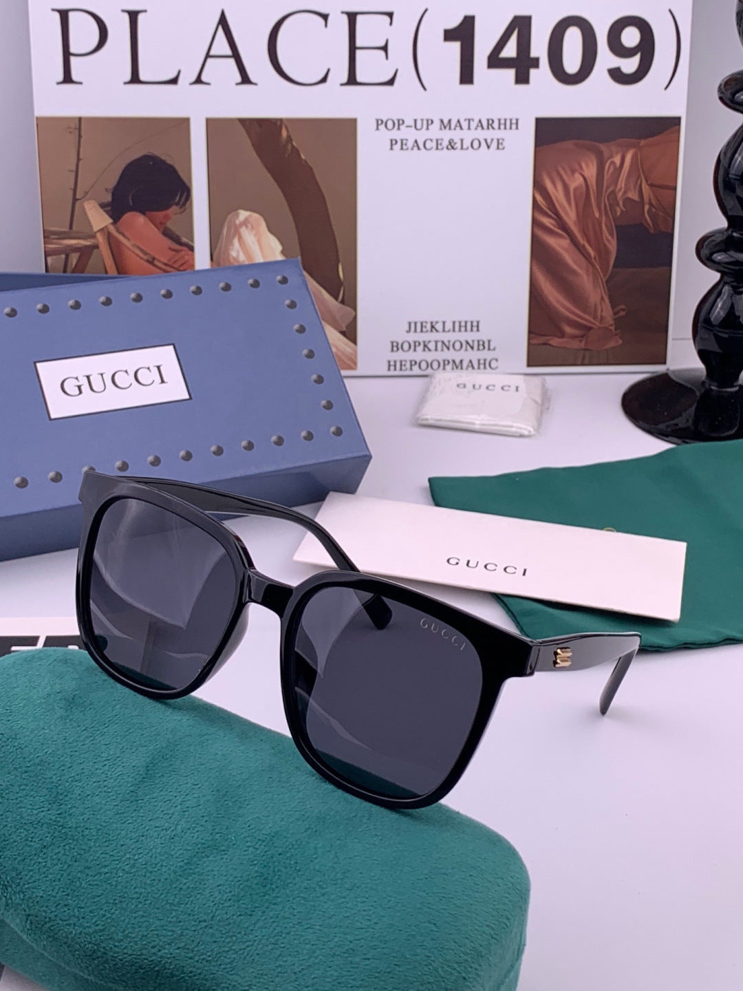 Gucci G02040 Polarized Fashion Brown Lens Sunglasses for Women - 398386 - detail image 3