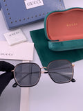 Gucci G8384 Metal Fashion Red Lens Sunglasses for Men & Women - 398390