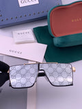 Gucci G51754 Aviator Blue Lens Sunglasses for Men & Women - 398397