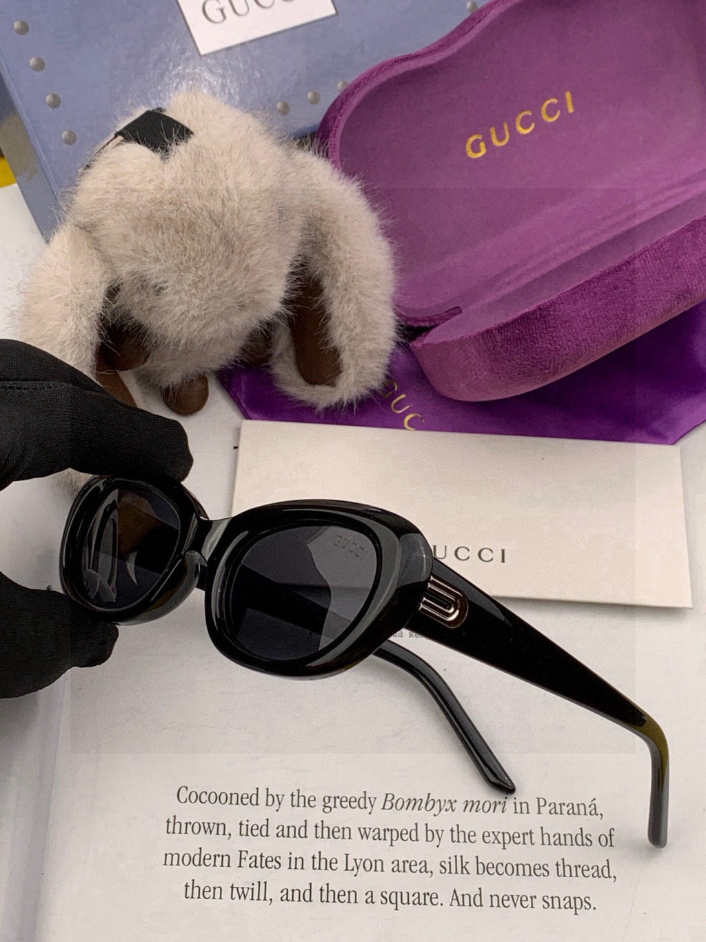 Gucci G52032 Polarized Fashion Orange Lens Sunglasses for Men & Women - 398403 - detail image 5