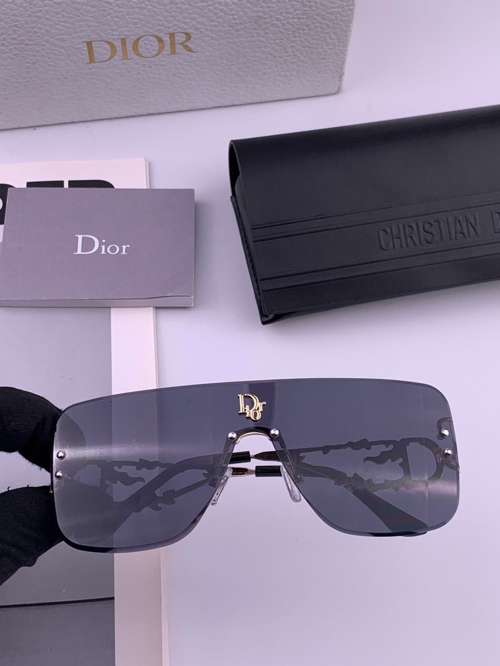 Dior CD11753 Fashion Blue Lens Sunglasses for Women - 398690 - detail image 2