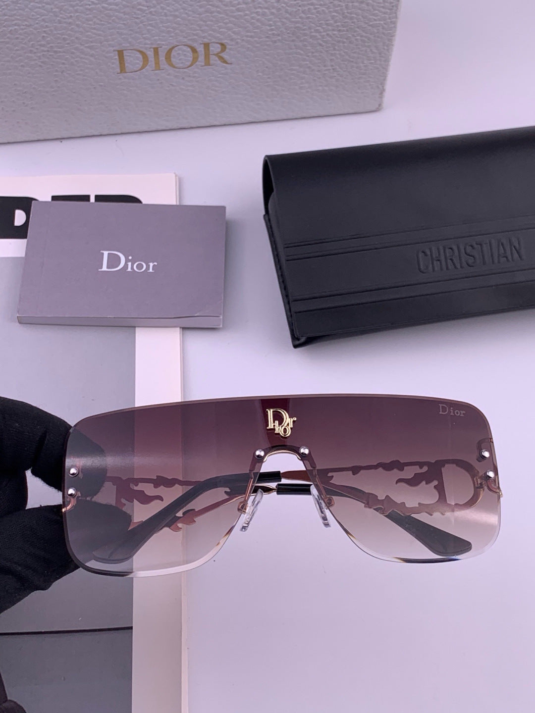 Dior CD11753 Fashion Blue Lens Sunglasses for Women - 398690