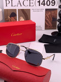 Cartier K61758 Fashion Pink Lens Sunglasses for Men & Women - 398995