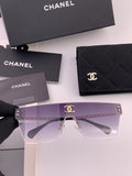 Chanel CH61739 Oversized Pink Lens Sunglasses for Women - 398559