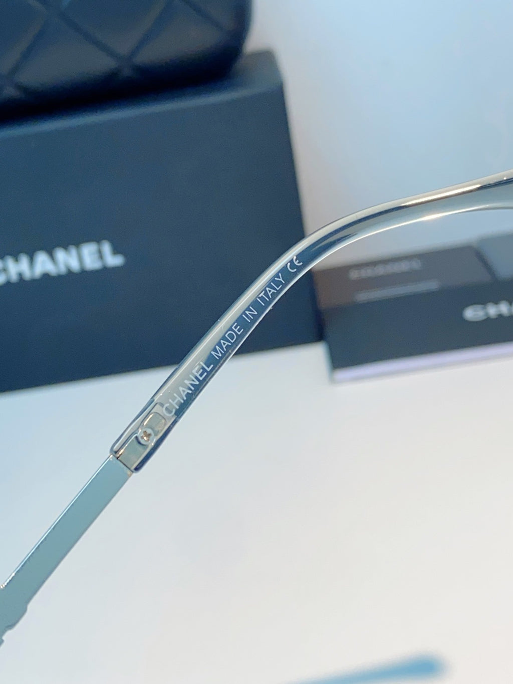 Chanel Cat-Eye Gray Lens Sunglasses for Men & Women - 398603 - detail image 9