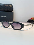 Chanel Cat-Eye Gray Lens Sunglasses for Men & Women - 398606