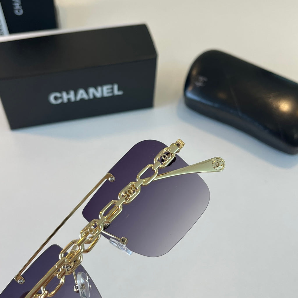 Chanel Square Silver Lens Sunglasses for Men & Women - 493560 - detail image 6
