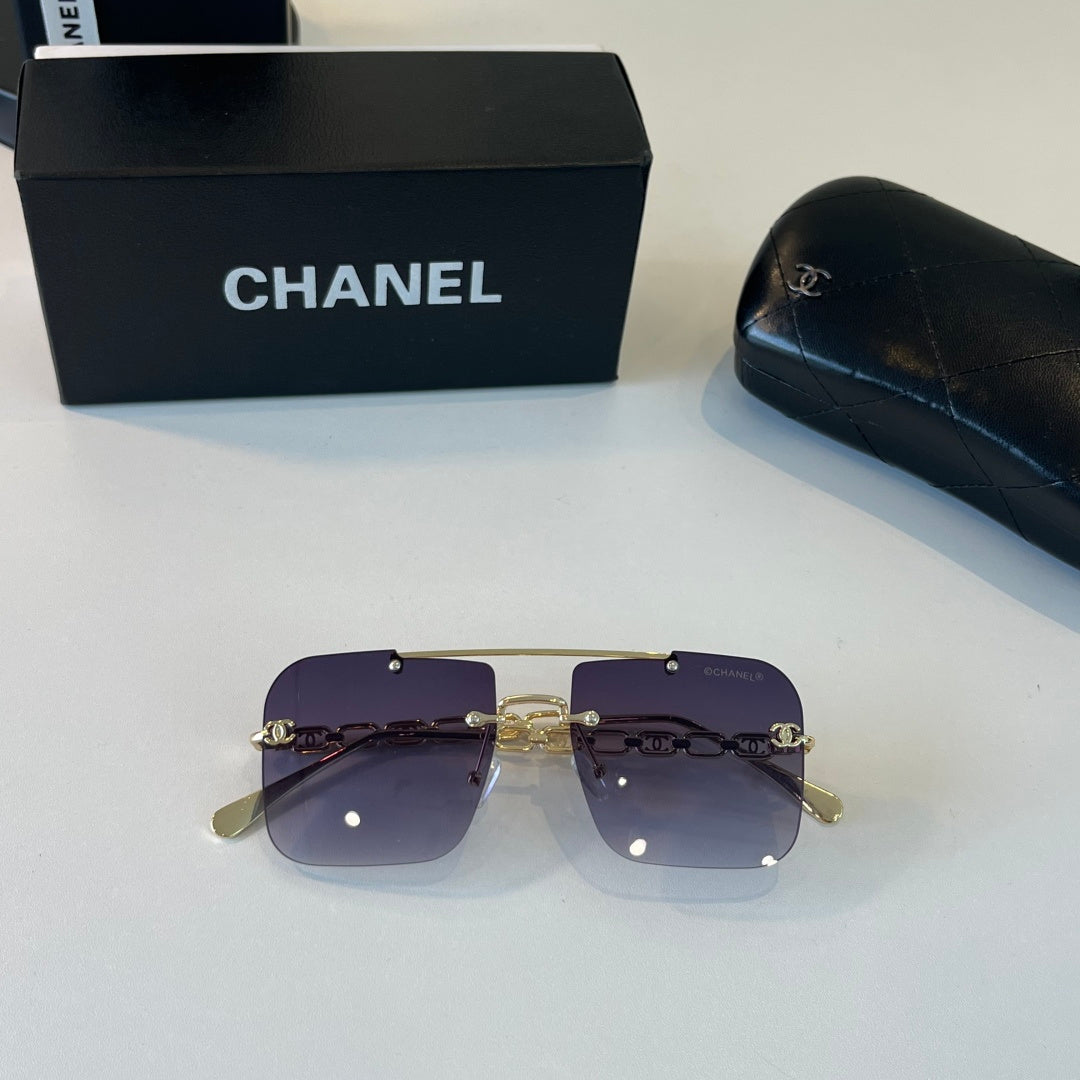 Chanel Square Silver Lens Sunglasses for Men & Women - 431546 - detail image 4
