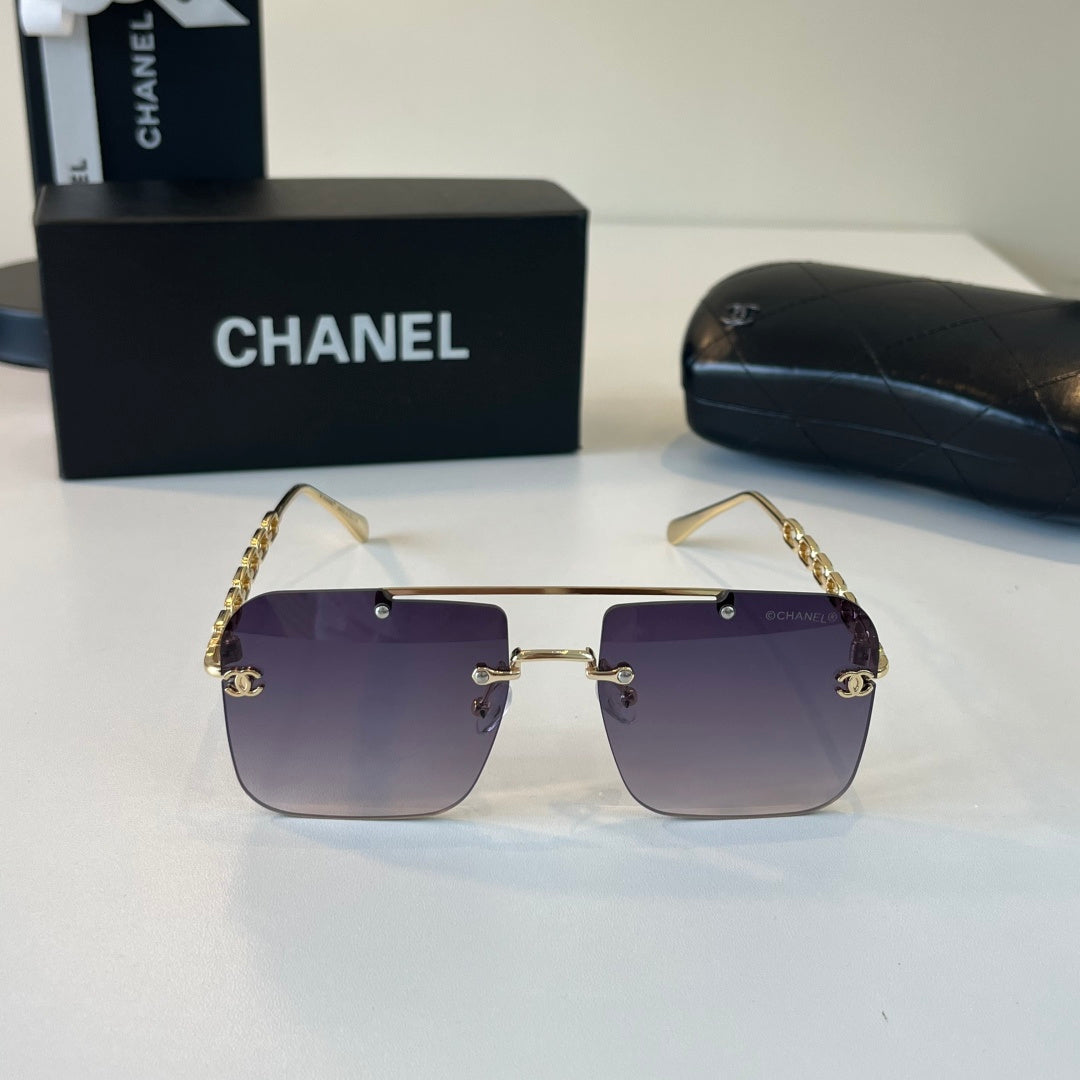 Chanel Square Silver Lens Sunglasses for Men & Women - 431546 - detail image 2