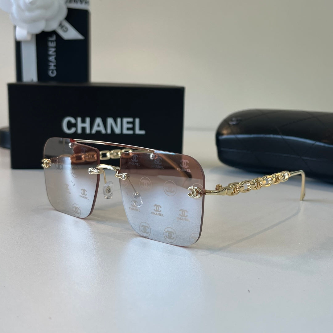 Chanel Square Silver Lens Sunglasses for Men & Women - 431547 - detail image 3