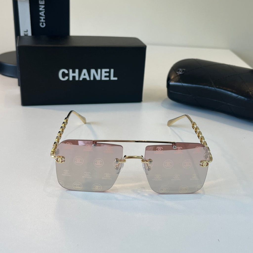 Chanel Square Silver Lens Sunglasses for Men & Women - 493561 - detail image 2