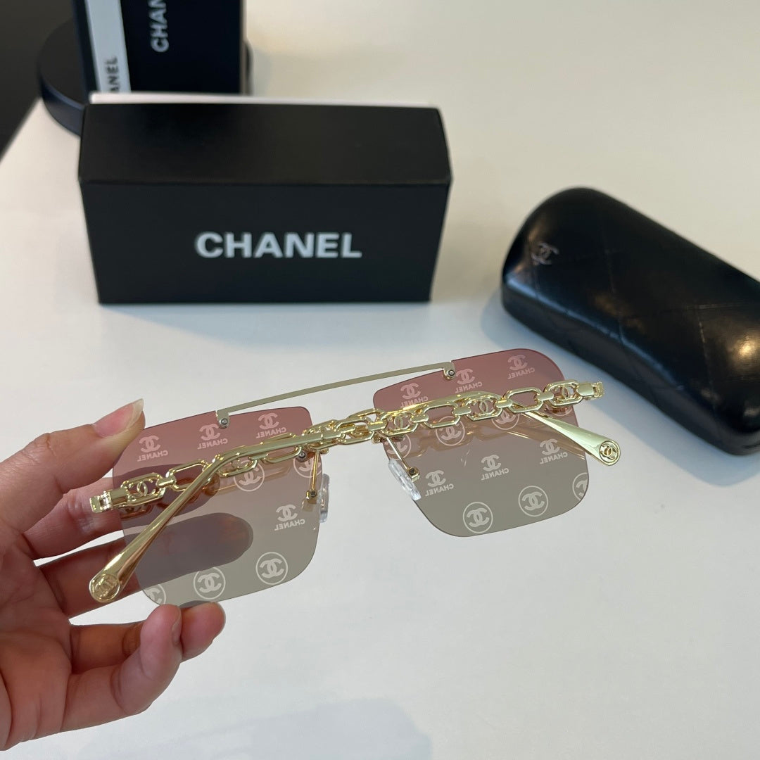 Chanel Square Silver Lens Sunglasses for Men & Women - 493561 - detail image 7