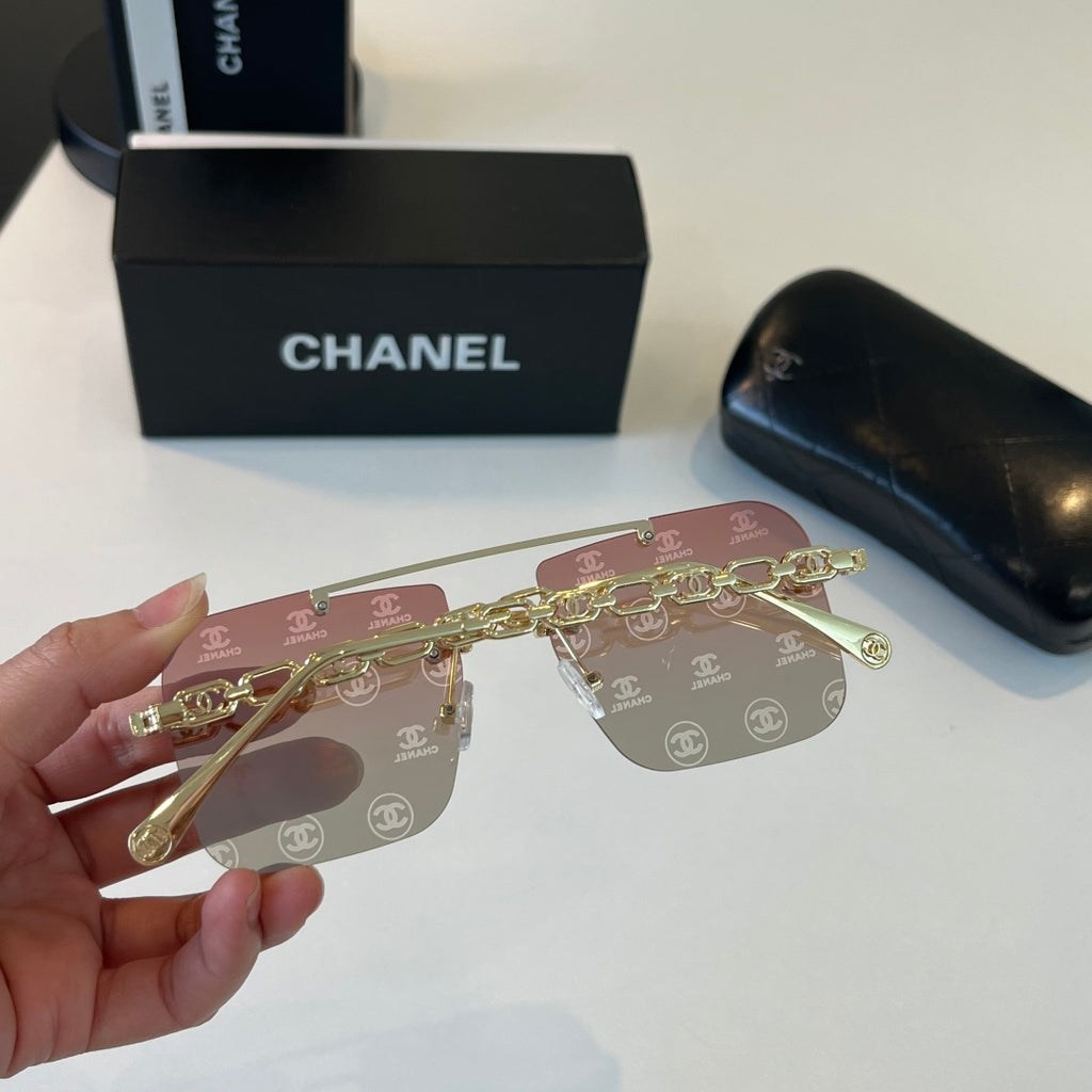 Chanel Square Silver Lens Sunglasses for Men & Women - 431547 - detail image 7
