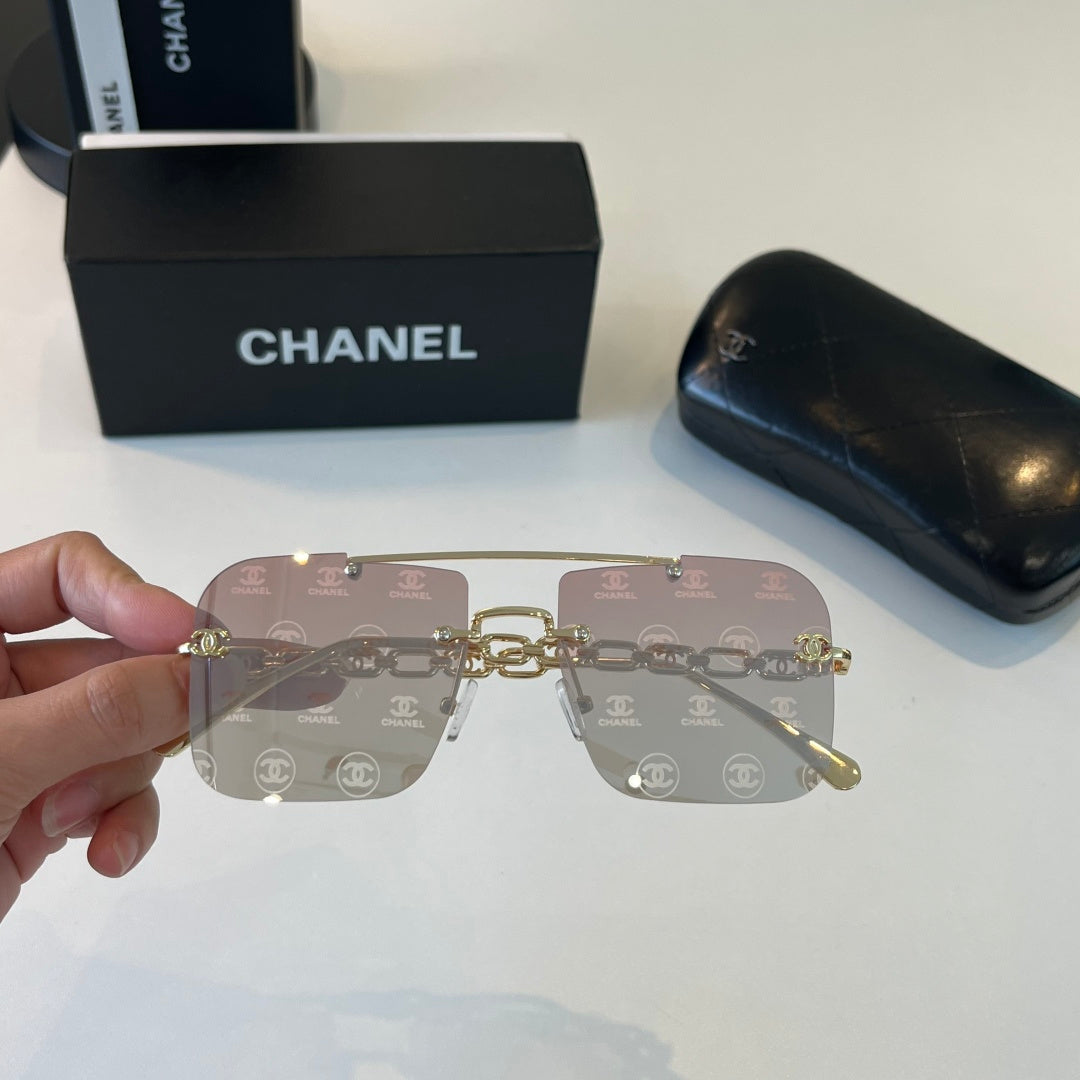 Chanel Square Silver Lens Sunglasses for Men & Women - 493561 - detail image 5