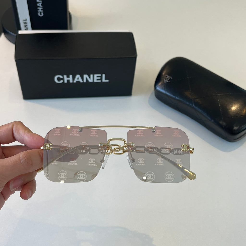 Chanel Square Silver Lens Sunglasses for Men & Women - 431547 - detail image 5