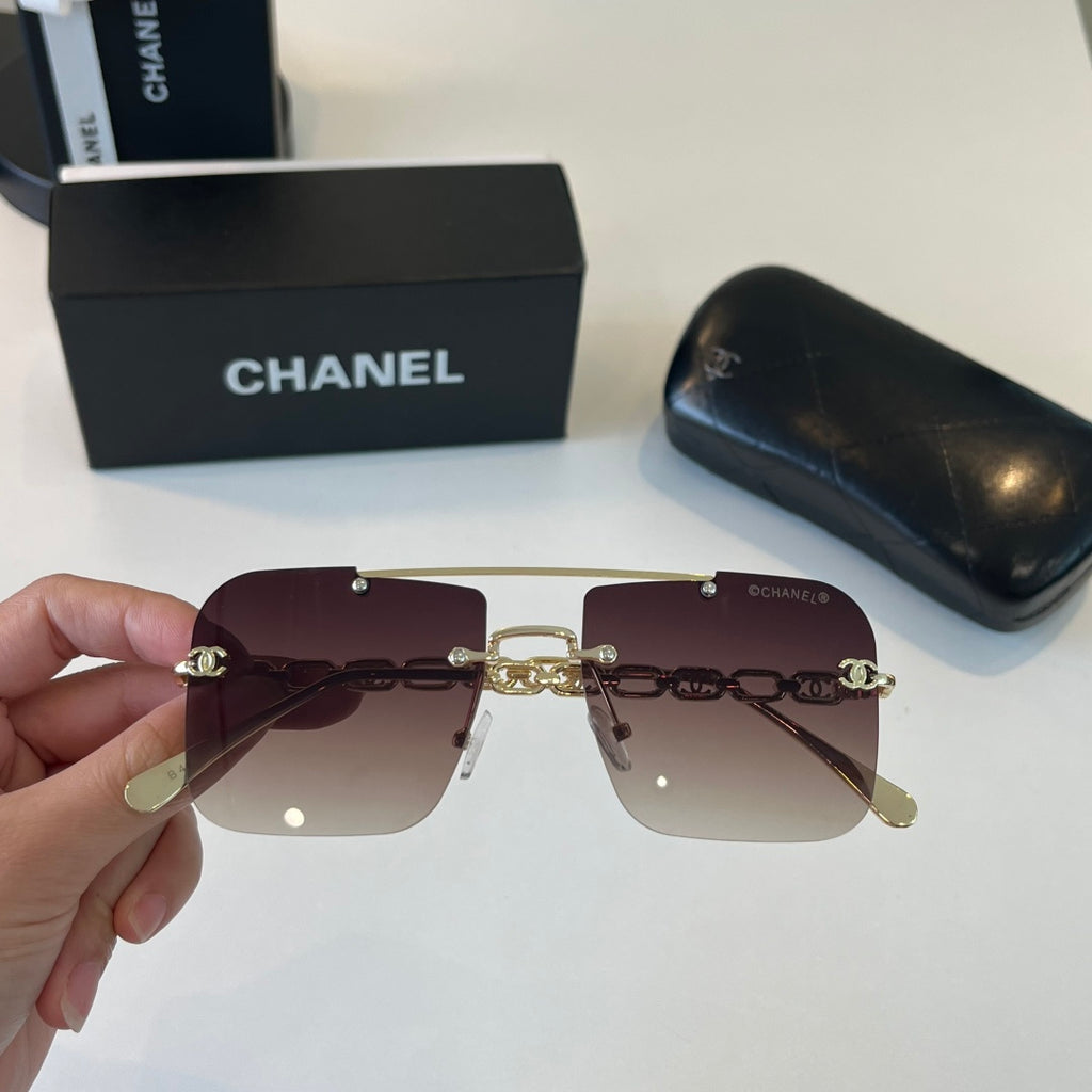 Chanel Square Silver Lens Sunglasses for Men & Women - 493562 - detail image 5
