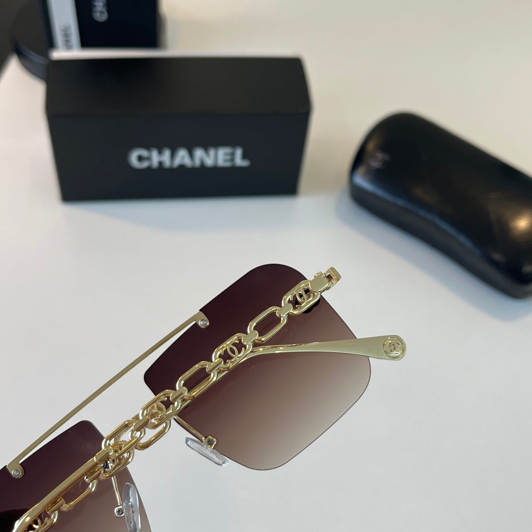 Chanel Square Silver Lens Sunglasses for Men & Women - 431548 - detail image 7