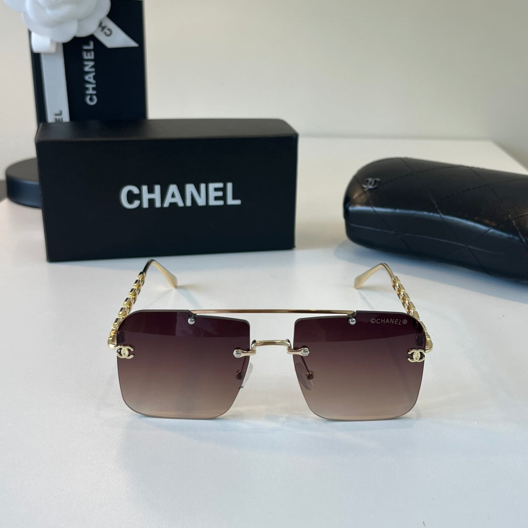 Chanel Square Silver Lens Sunglasses for Men & Women - 431548 - detail image 2
