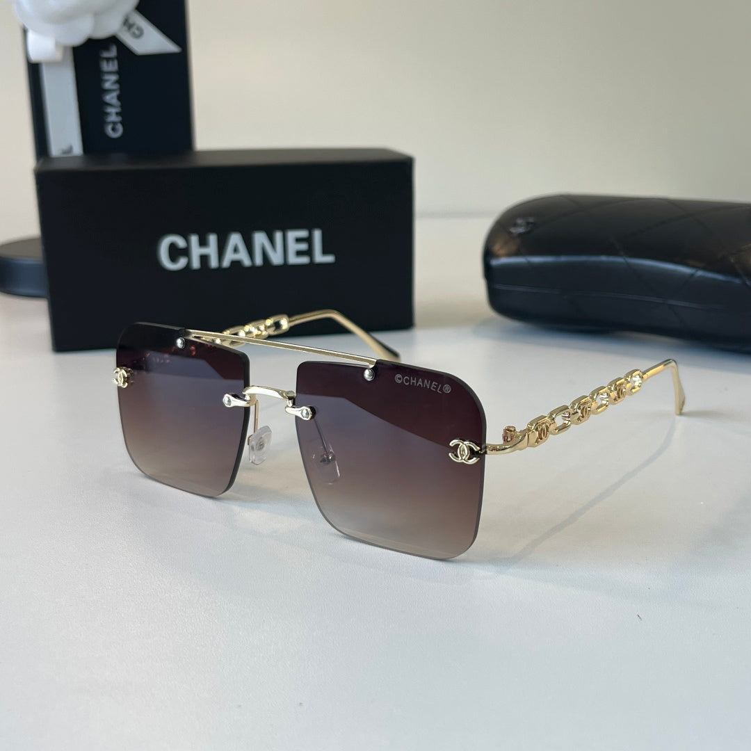 Chanel Square Silver Lens Sunglasses for Men & Women - 493562 - detail image 3