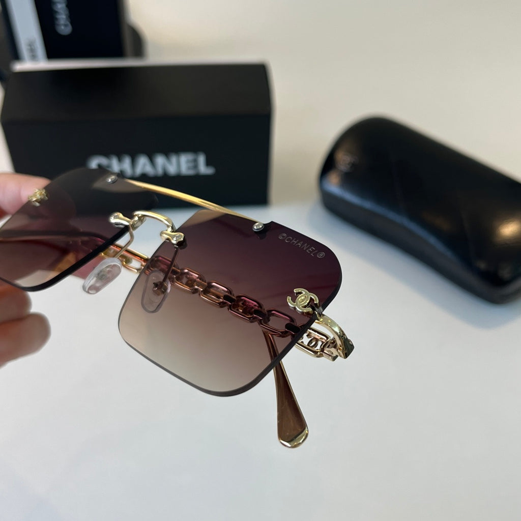 Chanel Square Silver Lens Sunglasses for Men & Women - 431548 - detail image 6