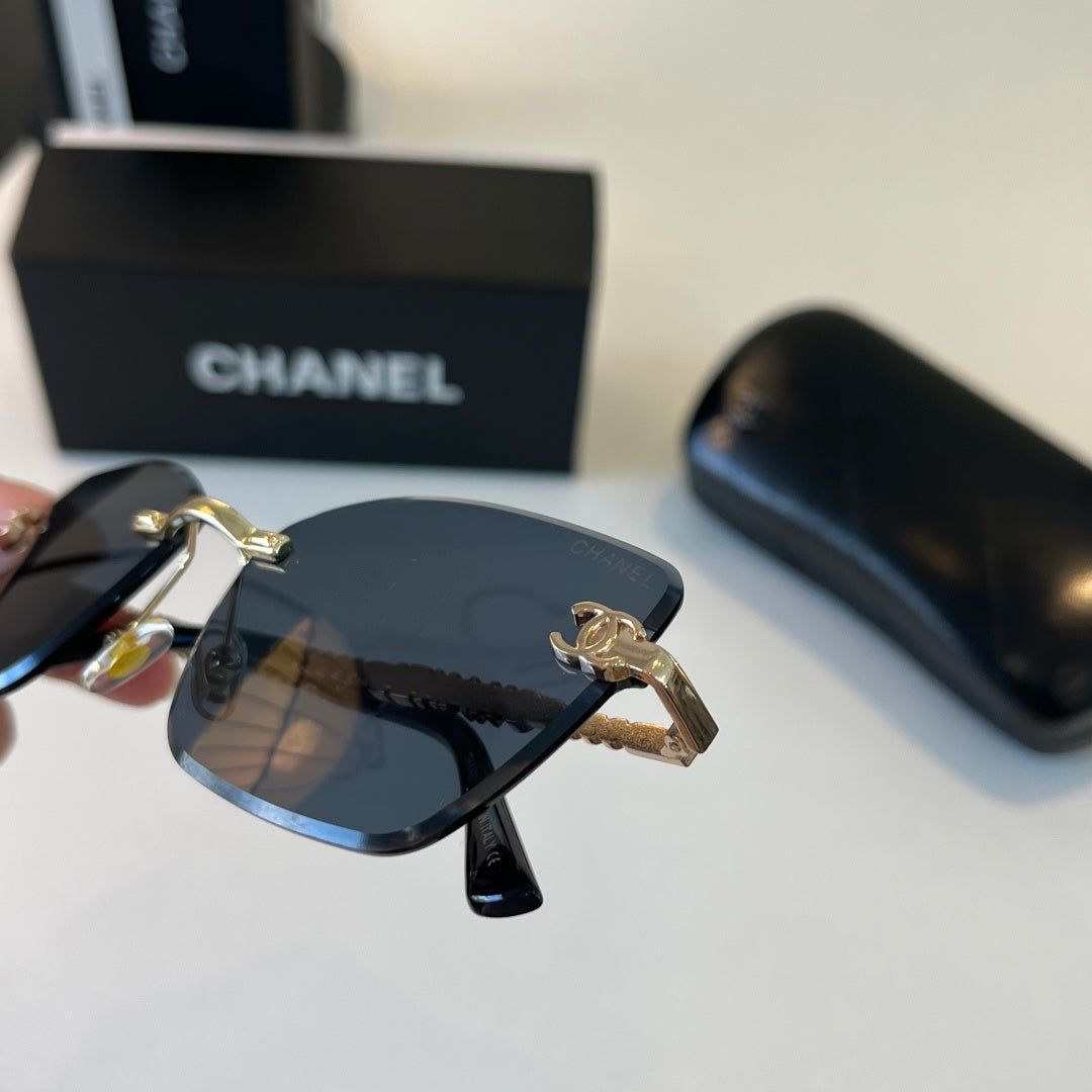 Chanel Square Blue Lens Sunglasses for Men & Women - 431549 - detail image 6