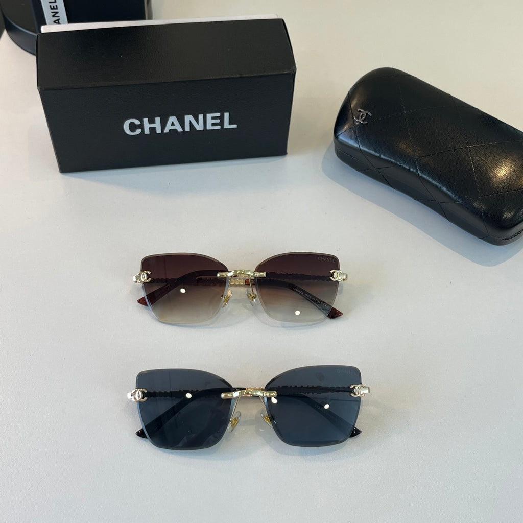 Chanel Square Blue Lens Sunglasses for Men & Women - 493563 - detail image 11