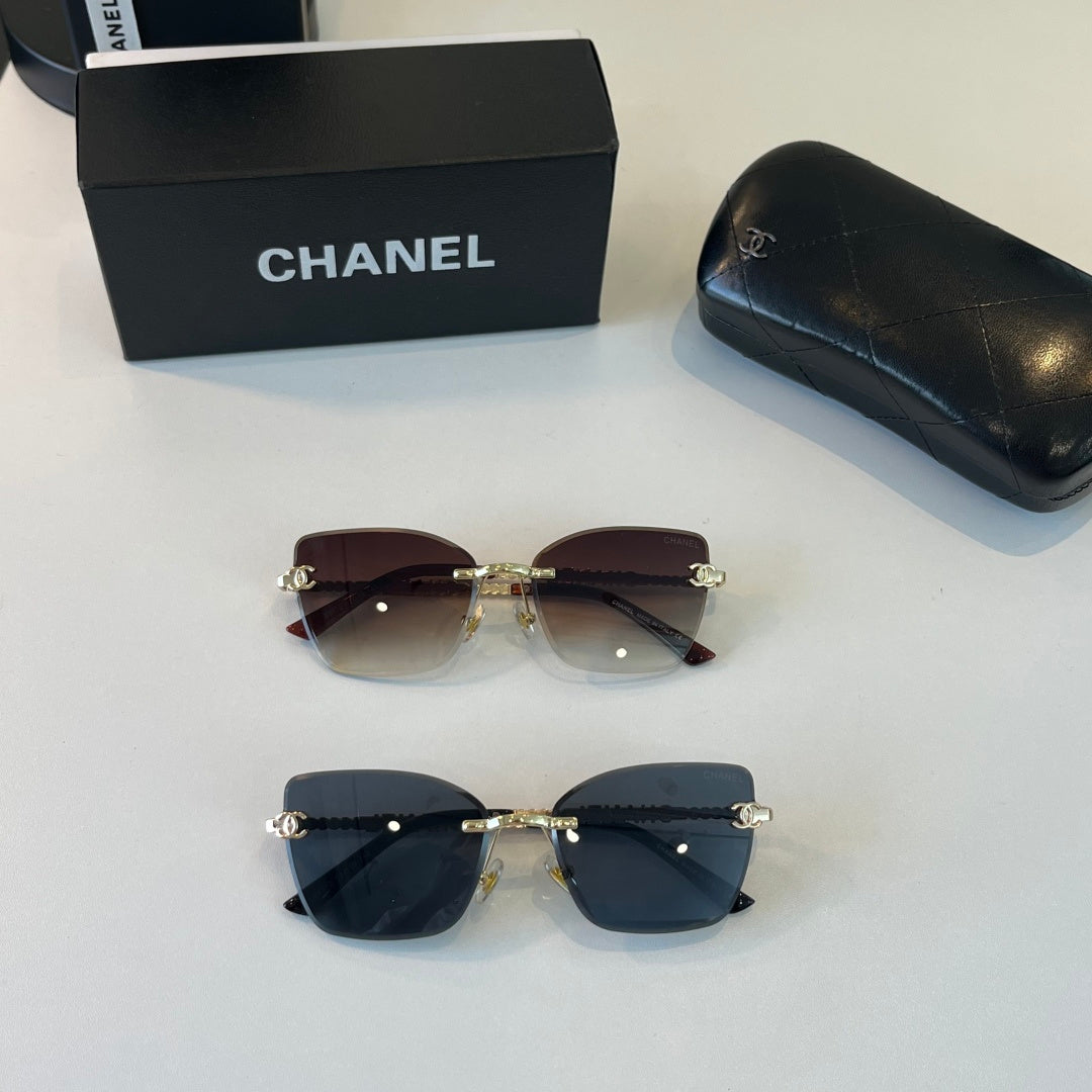 Chanel Square Blue Lens Sunglasses for Men & Women - 493563 - detail image 11