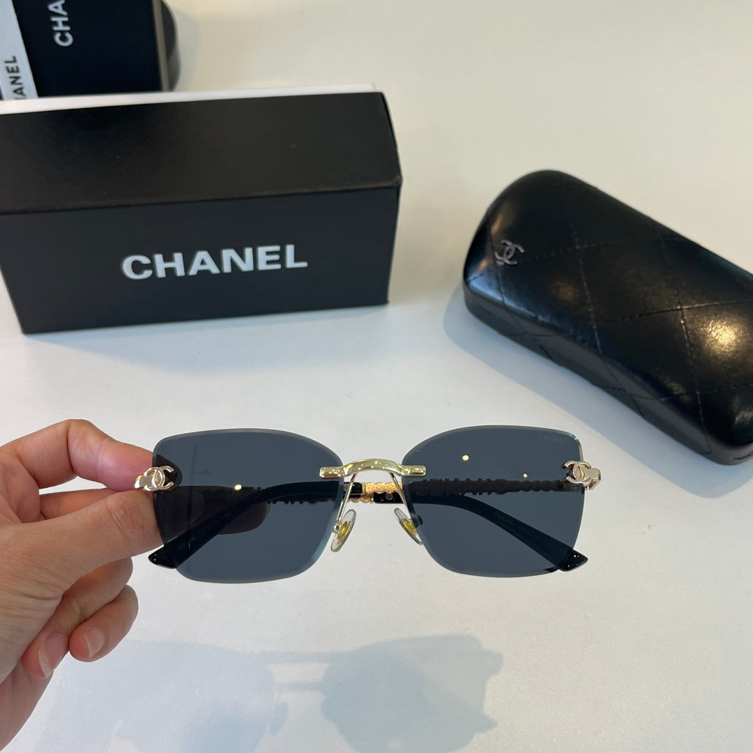 Chanel Square Blue Lens Sunglasses for Men & Women - 431549 - detail image 5