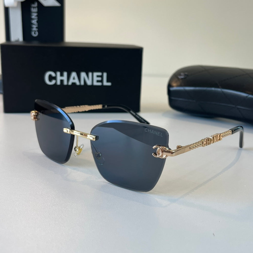 Chanel Square Blue Lens Sunglasses for Men & Women - 493563 - detail image 3