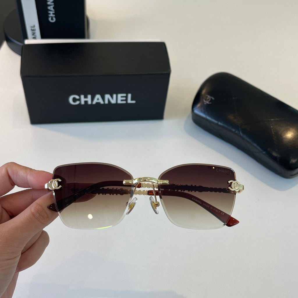Chanel Square Silver Lens Sunglasses for Men & Women - 431550 - detail image 5