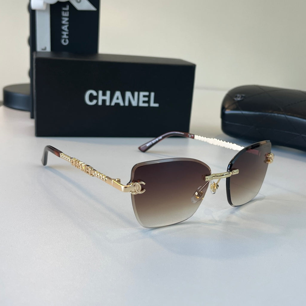 Chanel Square Silver Lens Sunglasses for Men & Women - 493564