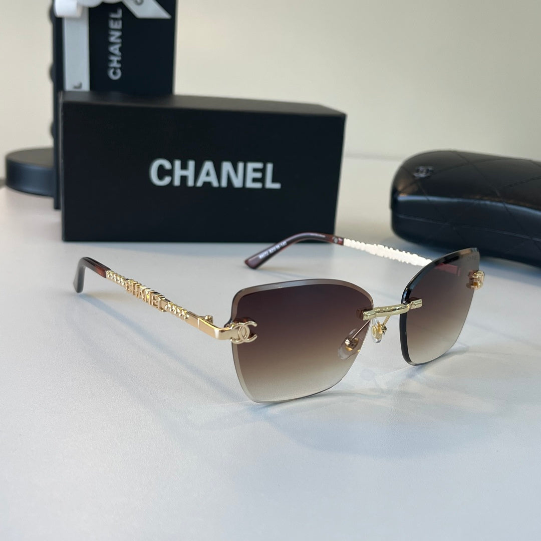 Chanel Square Silver Lens Sunglasses for Men & Women - 431550