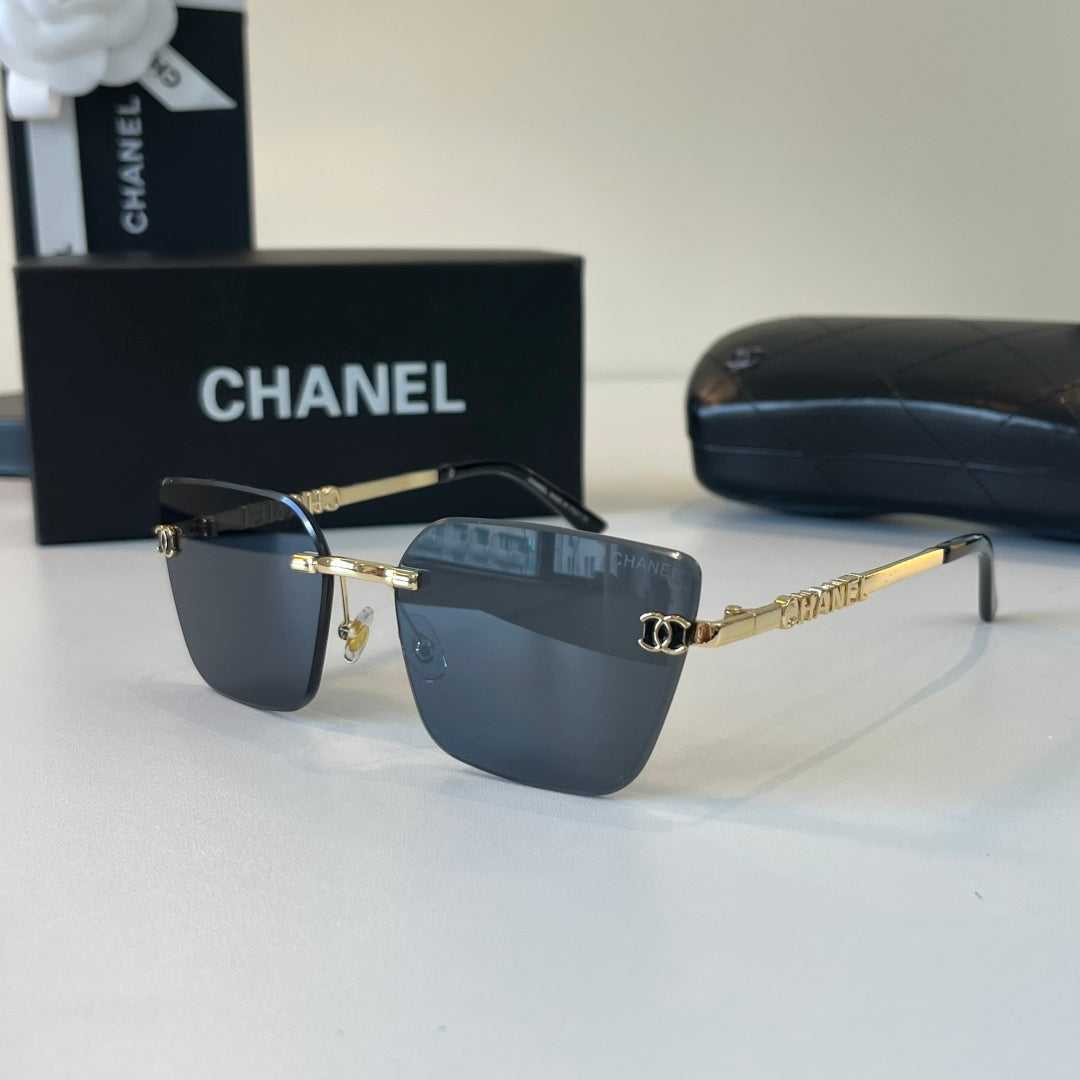 Chanel Square Silver Lens Sunglasses for Men & Women - 493565 - detail image 3