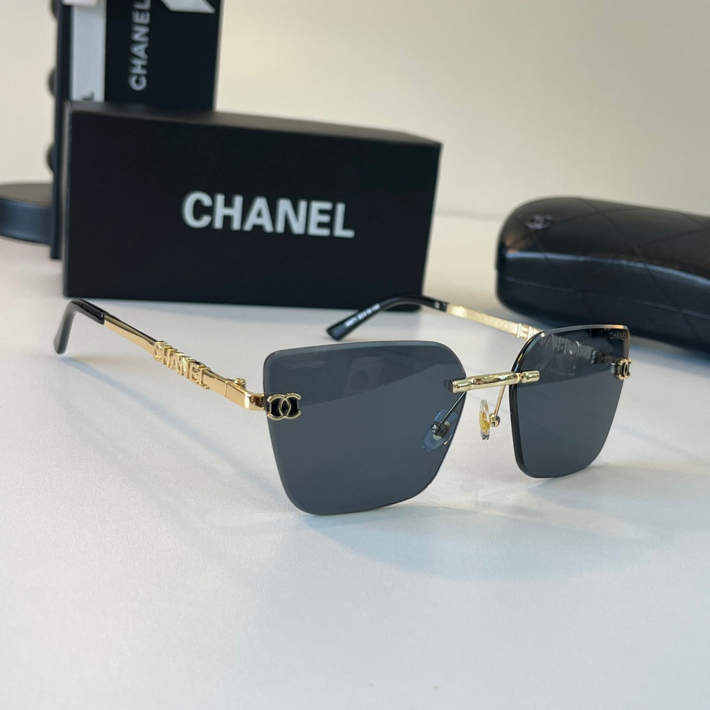 Chanel Square Silver Lens Sunglasses for Men & Women - 493565