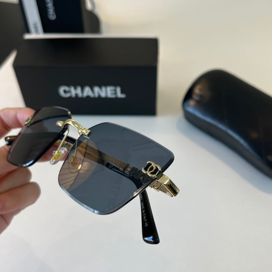 Chanel Square Silver Lens Sunglasses for Men & Women - 493565 - detail image 6