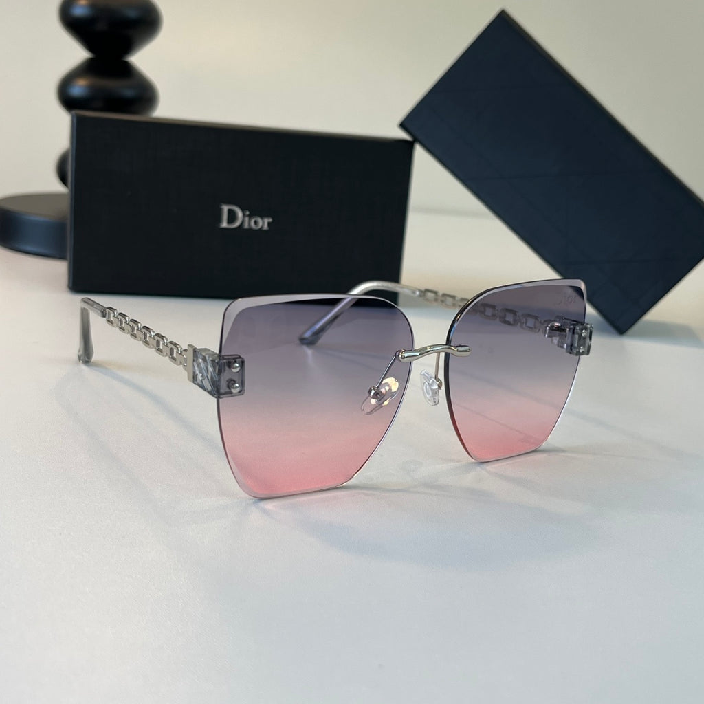 Dior Fashion Silver Lens Sunglasses for Men & Women - 431760