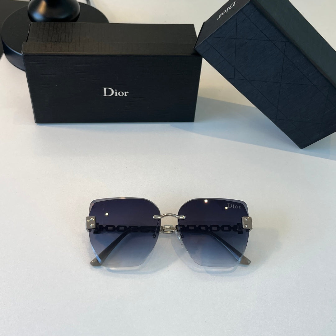Dior Fashion Blue Lens Sunglasses for Men & Women - 398657 - detail image 4