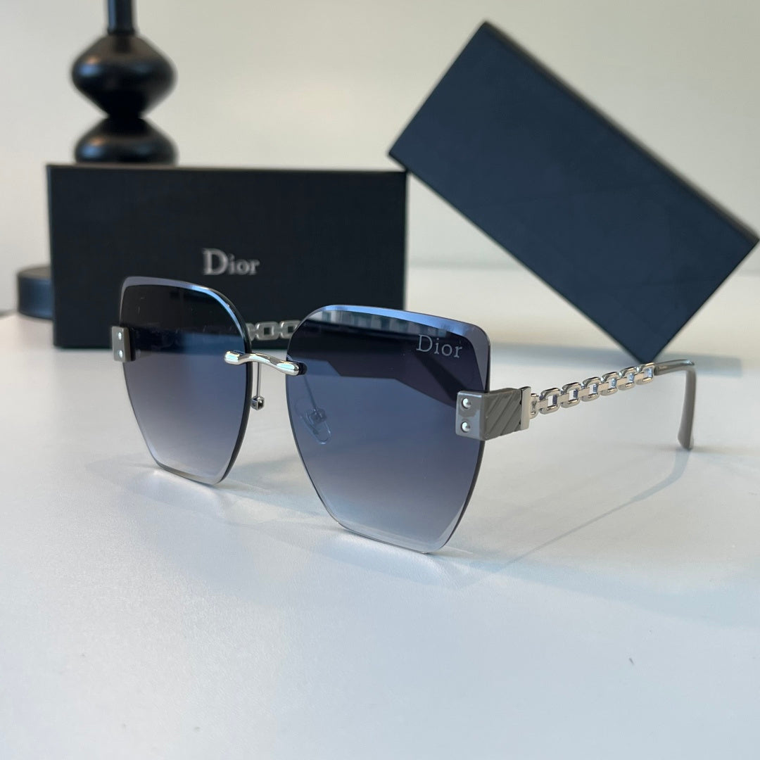 Dior Fashion Blue Lens Sunglasses for Men & Women - 398657 - detail image 3