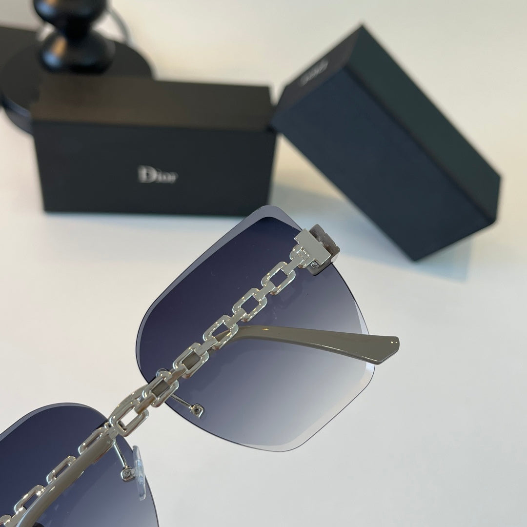 Dior Fashion Blue Lens Sunglasses for Men & Women - 398657 - detail image 7