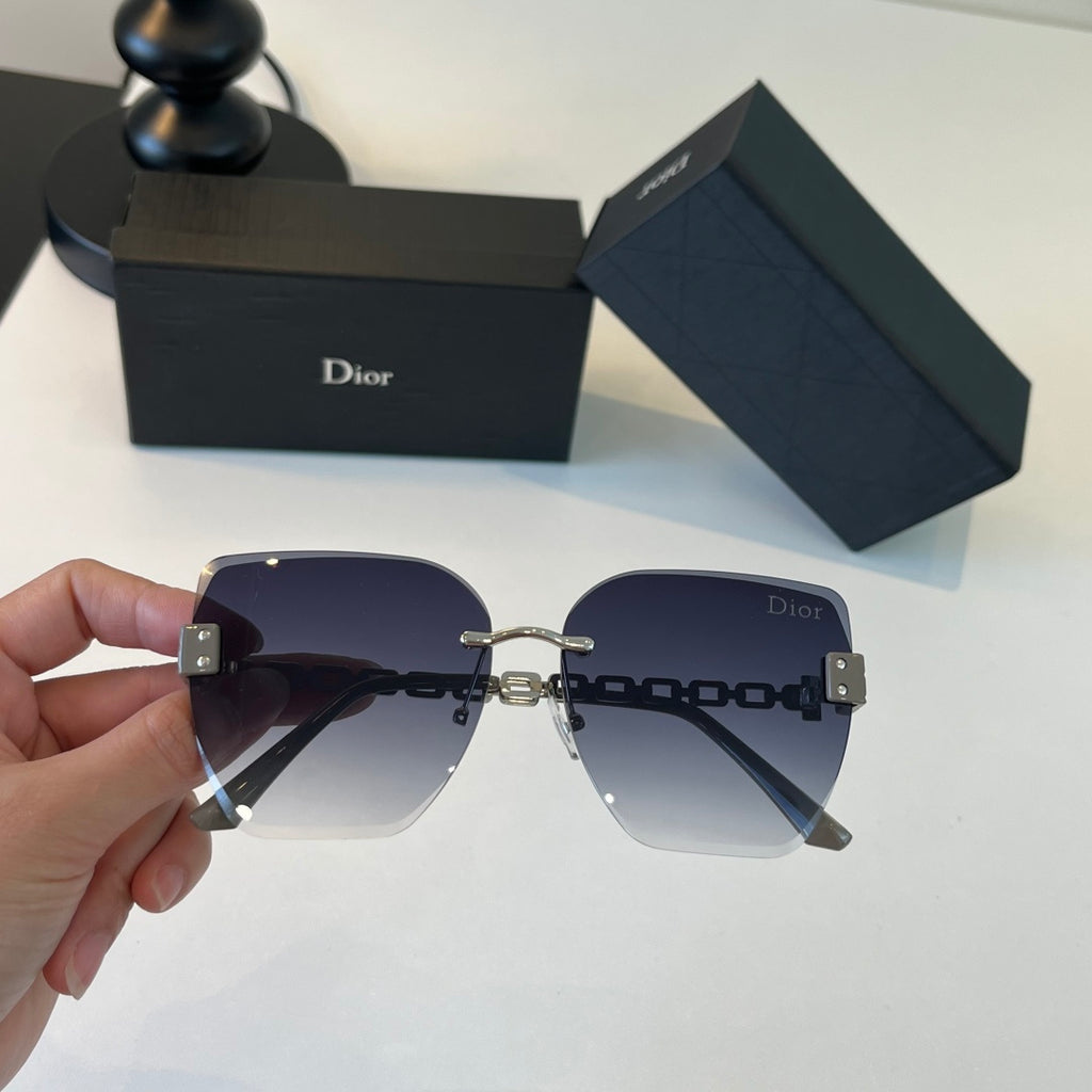 Dior Fashion Blue Lens Sunglasses for Men & Women - 398657 - detail image 5