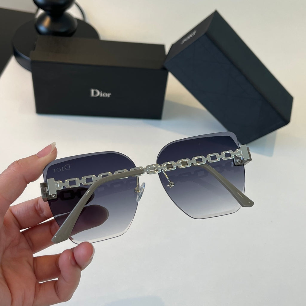 Dior Fashion Blue Lens Sunglasses for Men & Women - 398657 - detail image 8