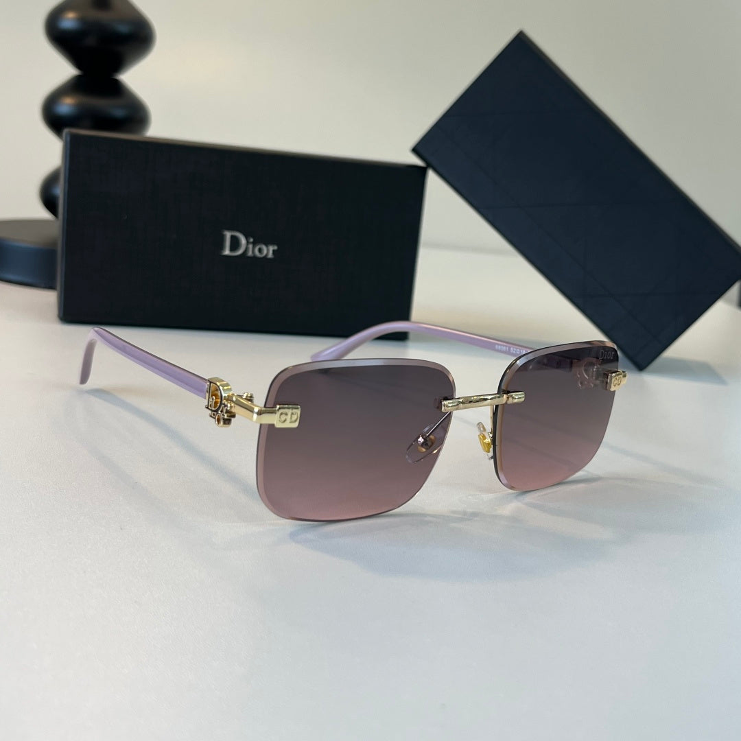 Dior Fashion Silver Lens Sunglasses for Men & Women - 486847