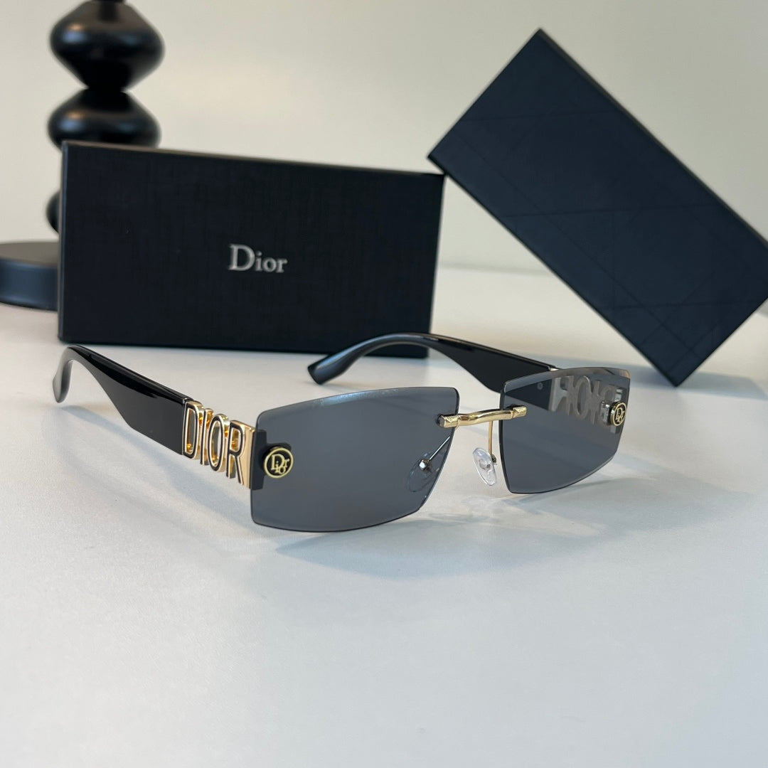 Dior Fashion Silver Lens Sunglasses for Men & Women - 398665