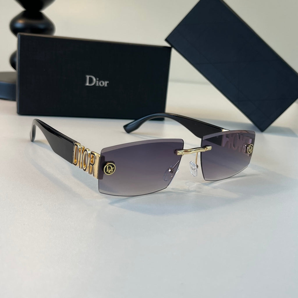 Dior Fashion Silver Lens Sunglasses for Men & Women - 398666