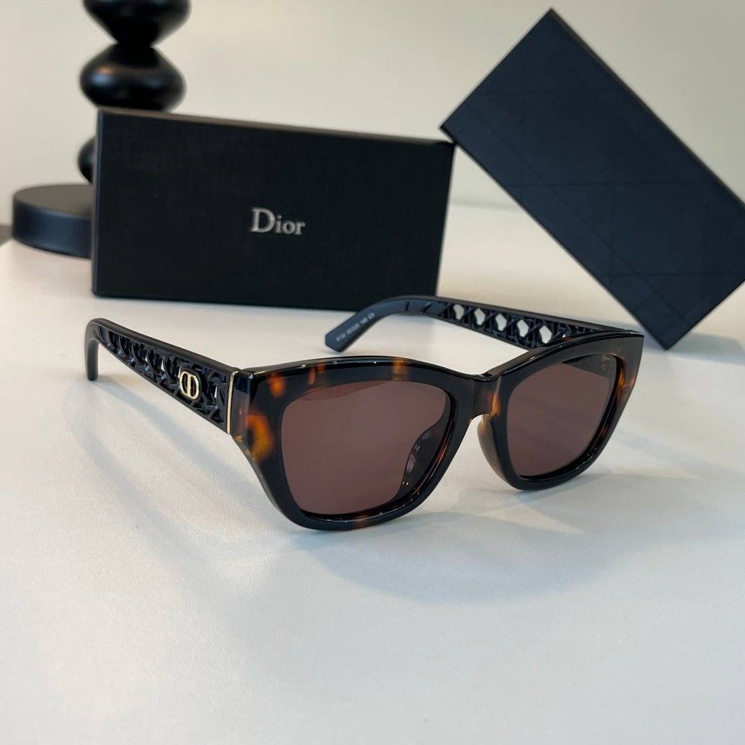 Dior Fashion Black Lens Sunglasses for Men & Women - 486848