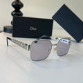 Dior Fashion Silver Lens Sunglasses for Men & Women - 431756